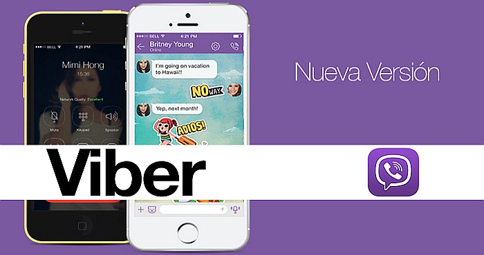 Descarga Viber Messenger versión 7.8.1.1 APK con tres novedosas características